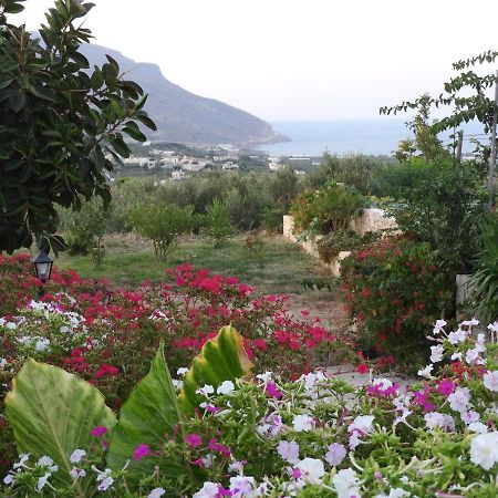 Chrissi'S House With Garden And Sea View Zerviana Villa Kíssamos Buitenkant foto